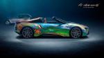 BMW i8 Roadster 4 Elements Art Car by Milan Kunc 2019 года